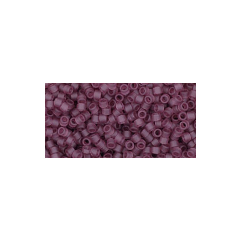 TOHO Treasures 11/0 (#6BF) Transparent-Frosted Med Amethyst