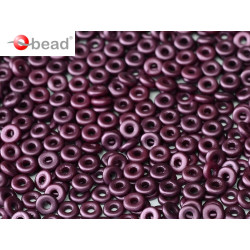 O-Beads 2x4 mm Pastel Bordeaux