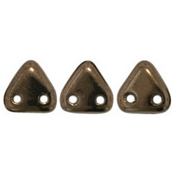 CzechMates Triangle 6mm Dark Bronze