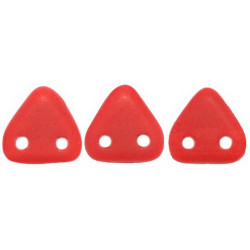CzechMates Triangle 6mm Matte - Opaque Red