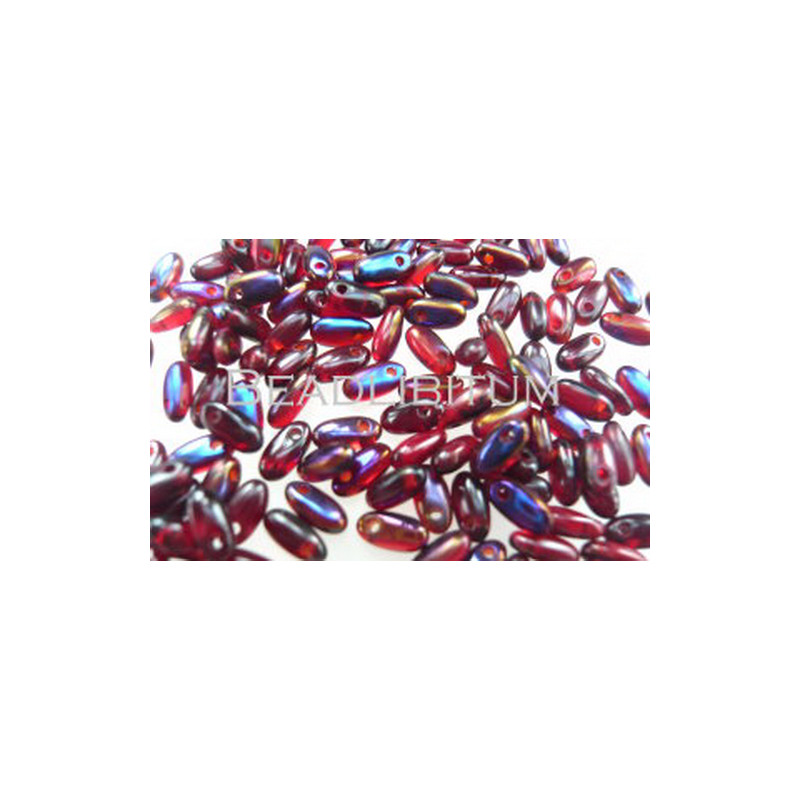 Rizo Beads 2,5x6mm Red Azuro