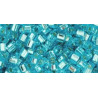 TOHO Cube 2mm (#23) Silver-Lined Aquamarine